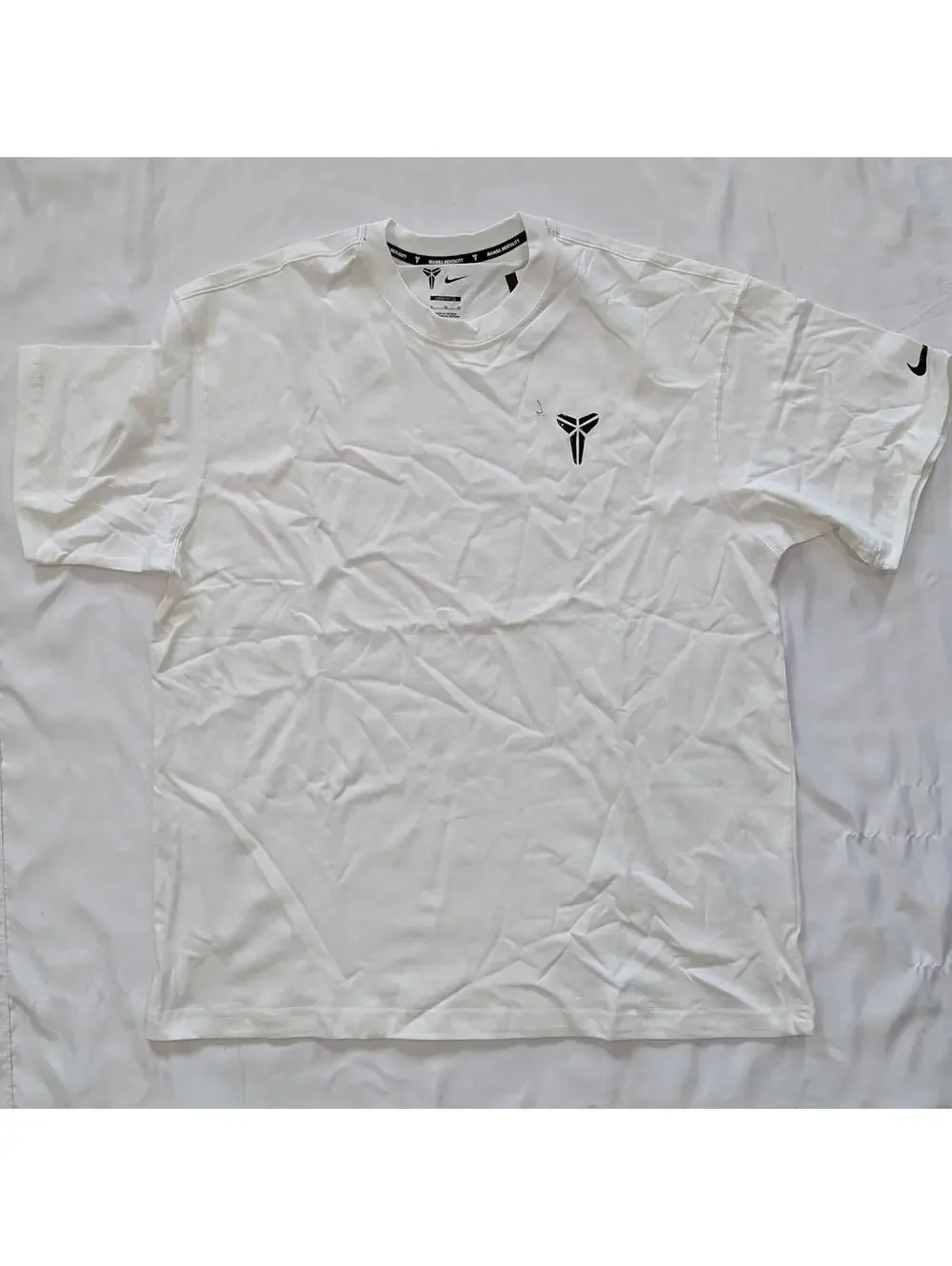 Nike Kobe Mamba Mentality Logo T-Shirt White Men's XL NWT